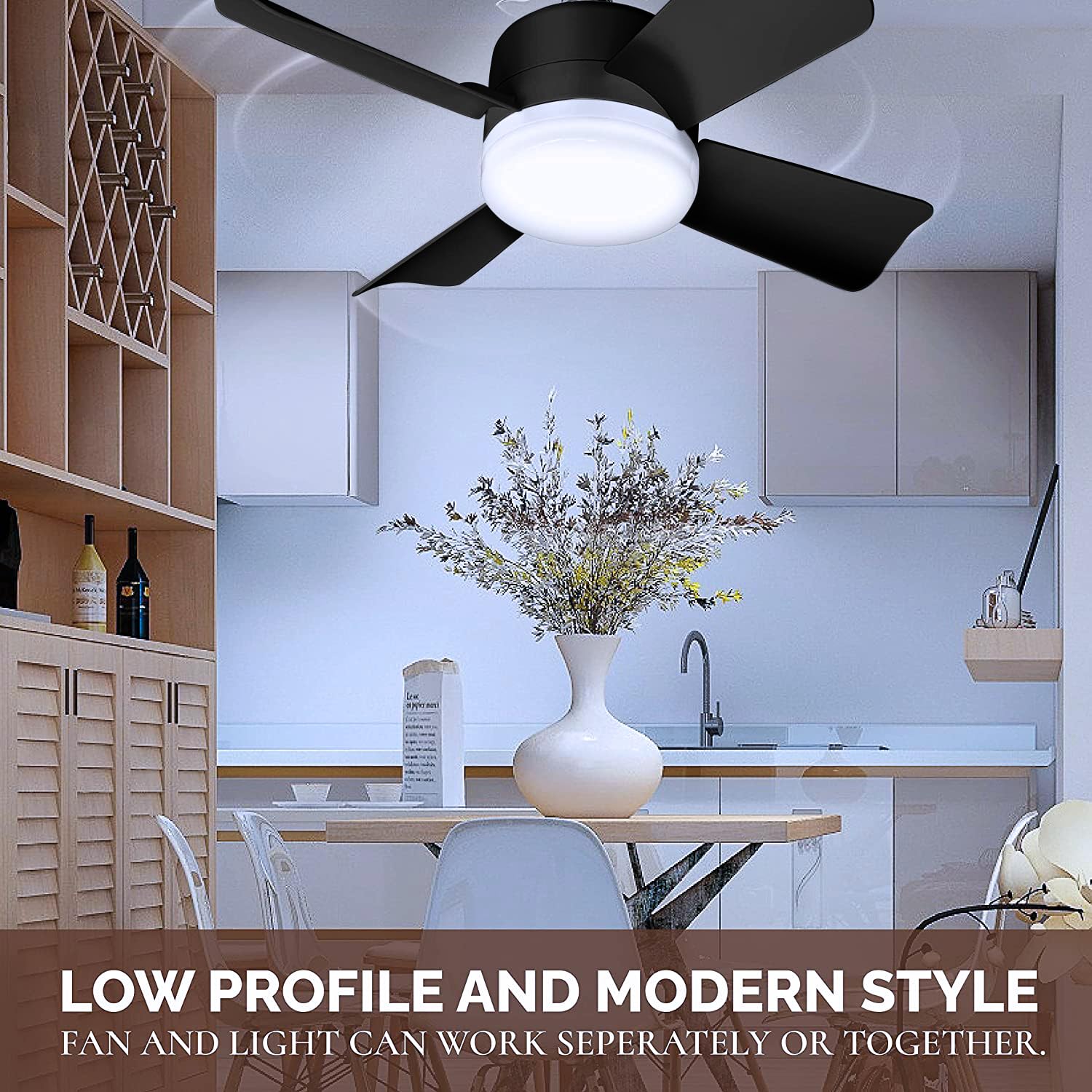 Bell+Howell Socket Breeze Deluxe ideal for bedrooms, kitchens, and living rooms