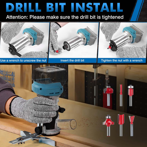 Belladimora edge and roller guide kit for precise profiling
