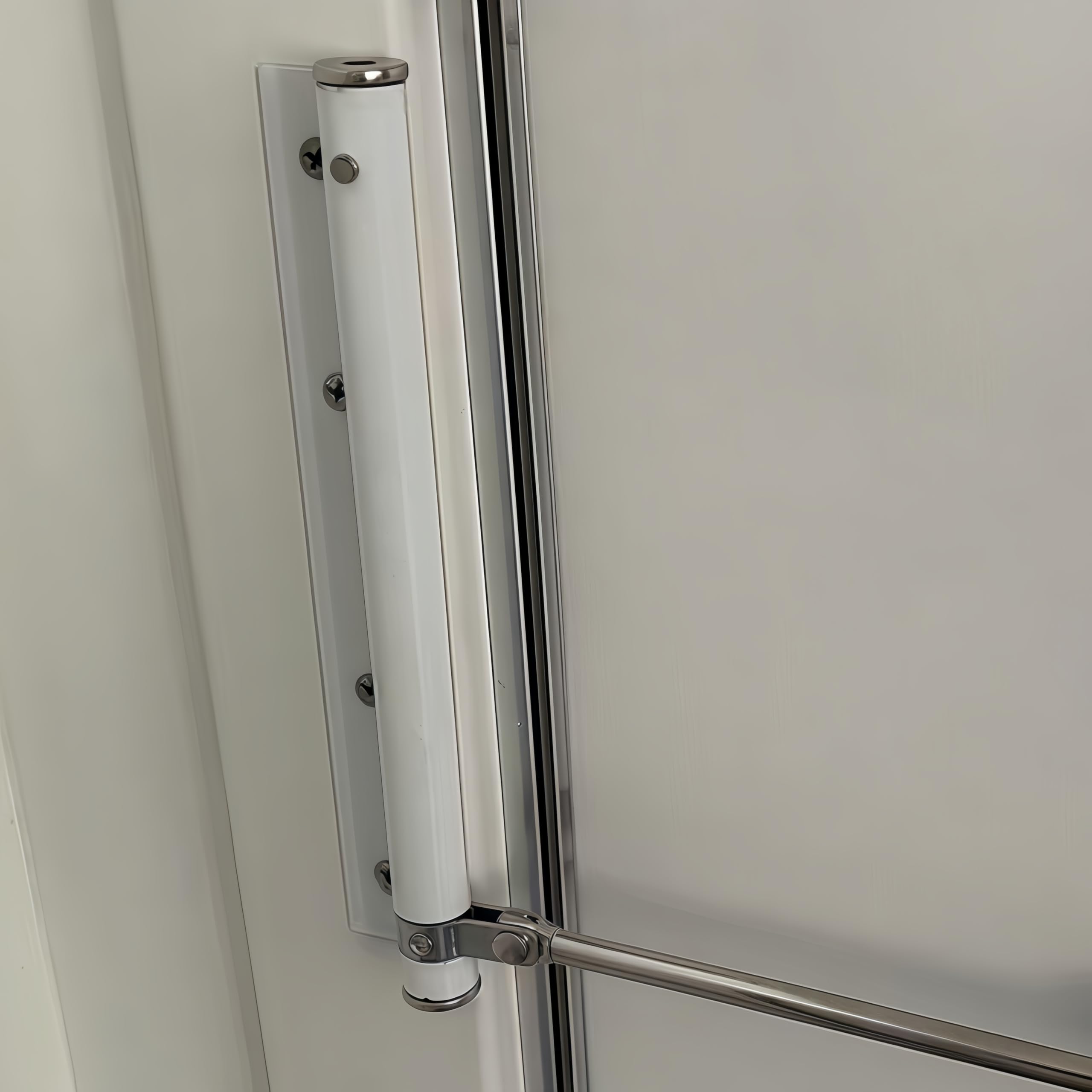 Bellairis easy installation with included screws, arm, and wrench.