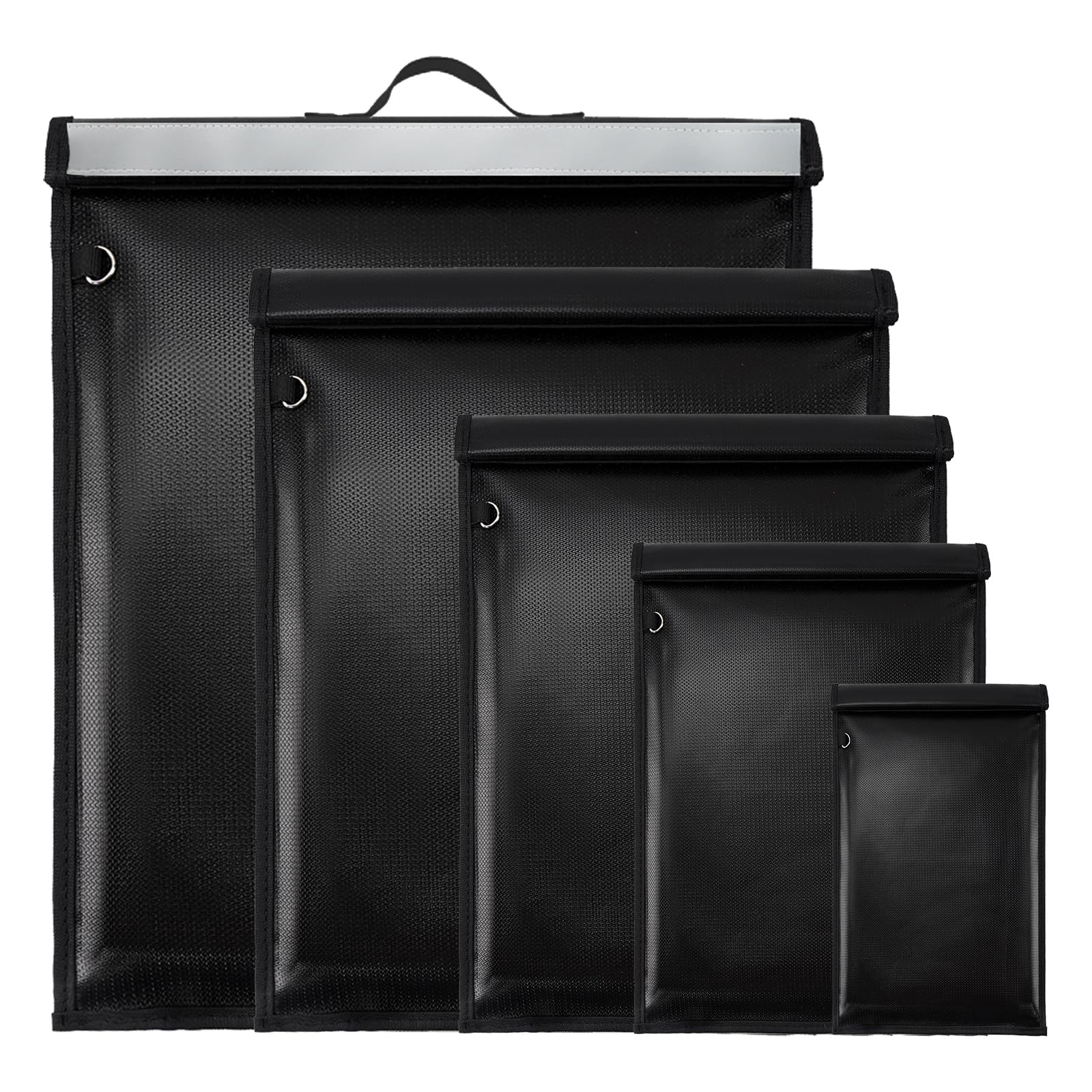 Bellamei XL Faraday bag with handle protects laptops and tablets on the go