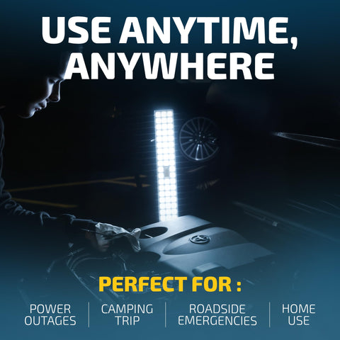 Bell+Howell light bar 720 lumens for bright safety lighting in emergencies.