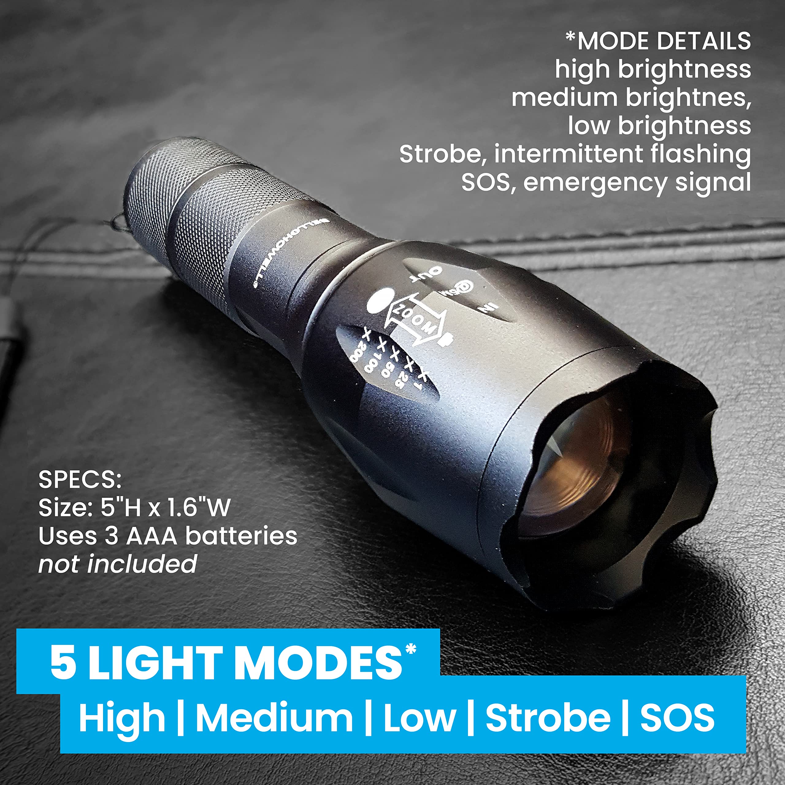 Bell+Howell TacLight 3 Pack ready for emergencies and outages