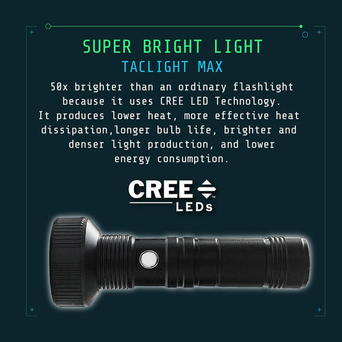 Bell+Howell Taclight Max portable light ideal for hunting and outdoor tasks.