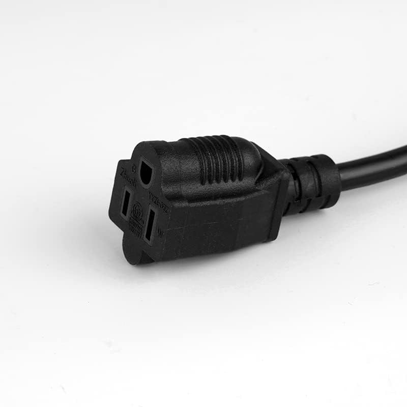 Belllights BLIATLUS NEMA 5-15P to NEMA 5-15R compatibility for versatile plugging.