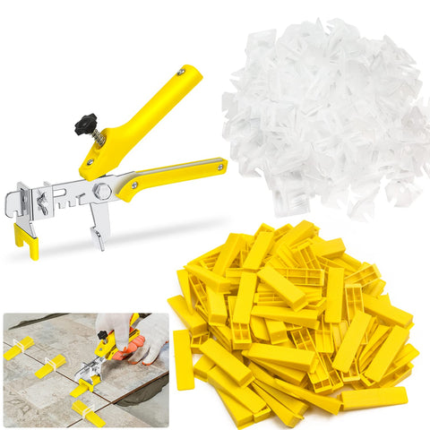 BELOOSYE tile leveler clip secures flush wall tile alignment