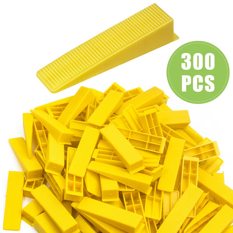 BELOOSYE 300-pcs package provides ready-to-use reusable wedges.