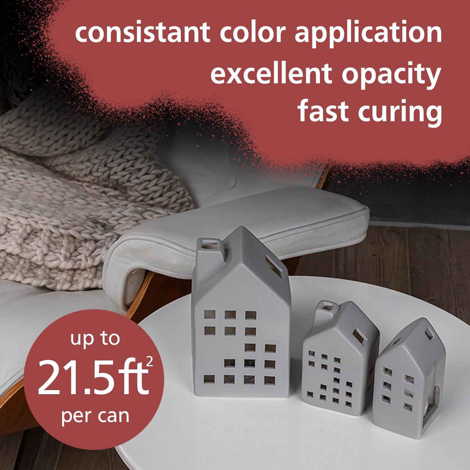 Belteco Lobster Red spray paint on metal surface delivers even coverage.