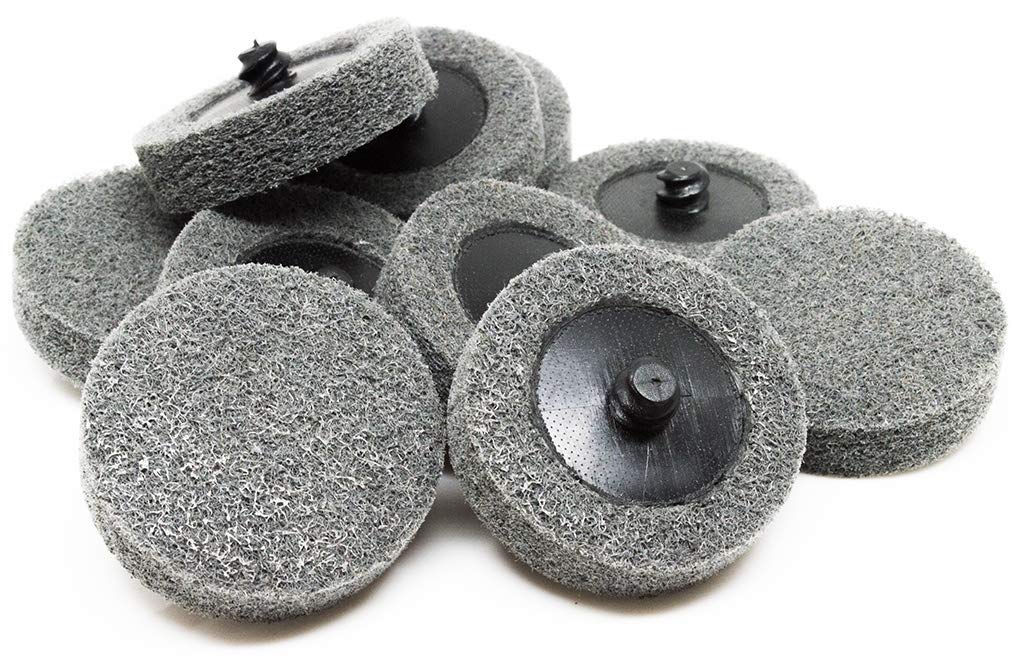 Benchmark Abrasives 2-Inch Quick Change sanding disc for fast deburring and finishing.