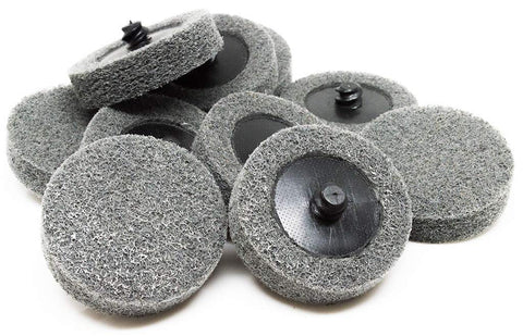 Benchmark Abrasives 2-Inch Quick Change sanding disc for fast deburring and finishing.