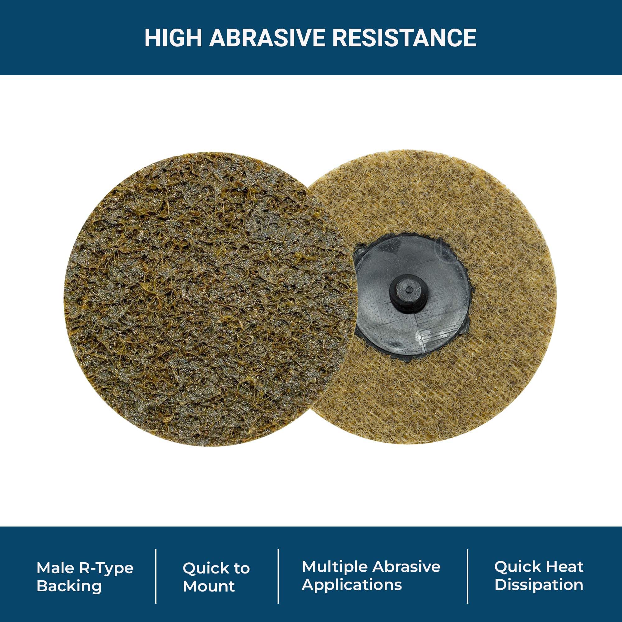 Benchmark Abrasives 3in discs support automotive, welding, shipbuilding with quick-change convenience.