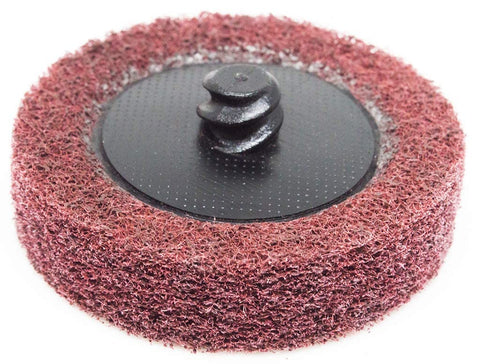 Benchmark Abrasives aluminum-oxide sanding-disc provides durable conditioning for metal prep.