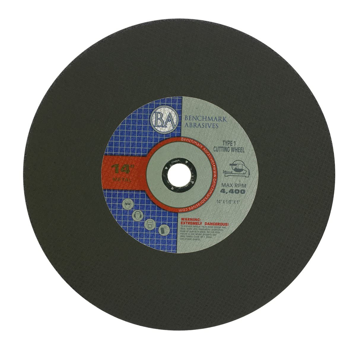 Benchmark Abrasives durable-metal-cutting-blade built for long life in fabrication settings