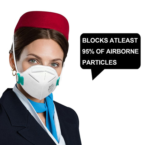 Benehal N95 nose-clip adjustability highlights customizable fit and comfort
