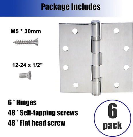 BENERAY plain ball bearing hinge enables smooth, quiet door movement