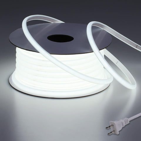 BENLUN outdoor COB LED strip coil; weatherproof lighting for patios and gardens.