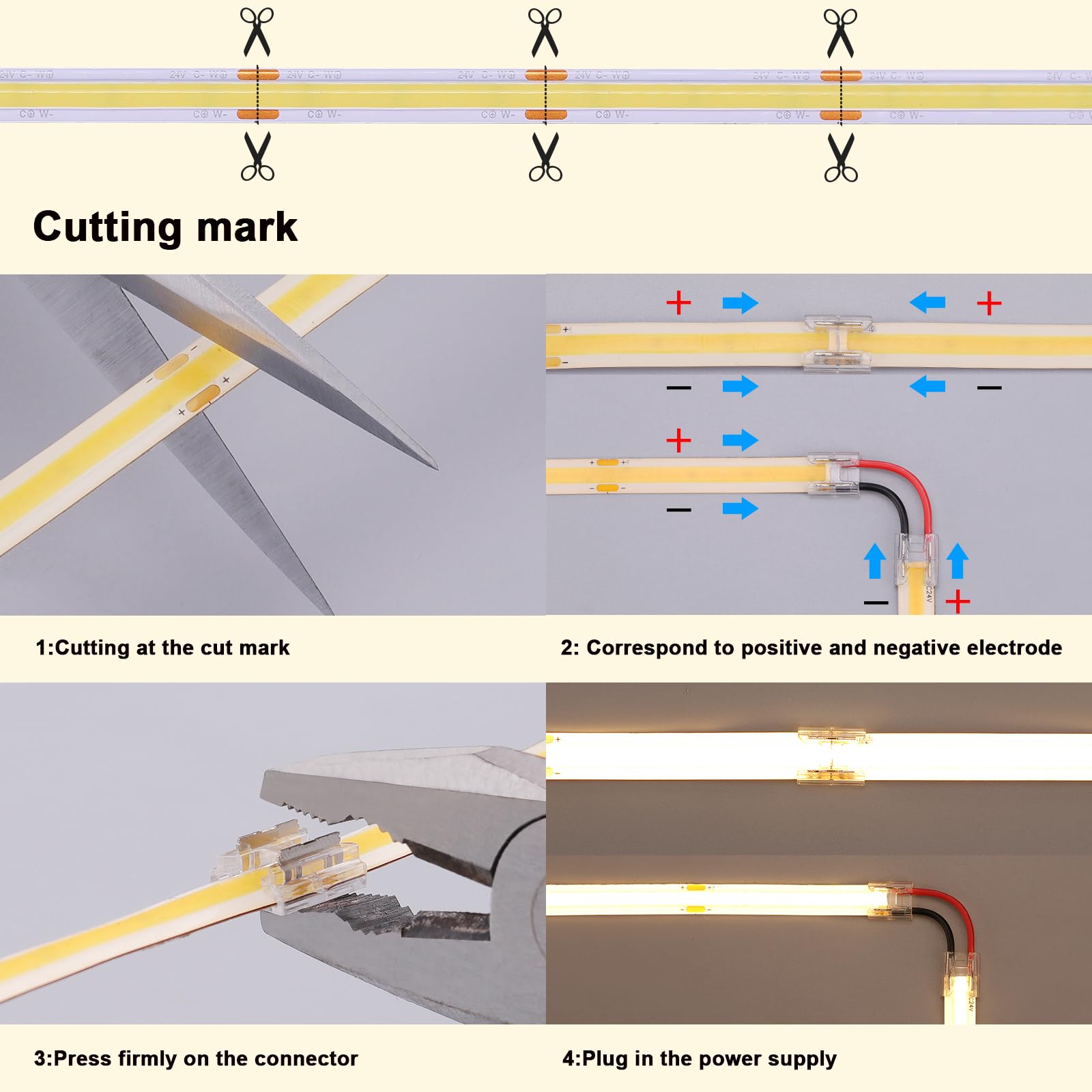 BENLUN strong adhesive backs allow secure mounting on curved surfaces.