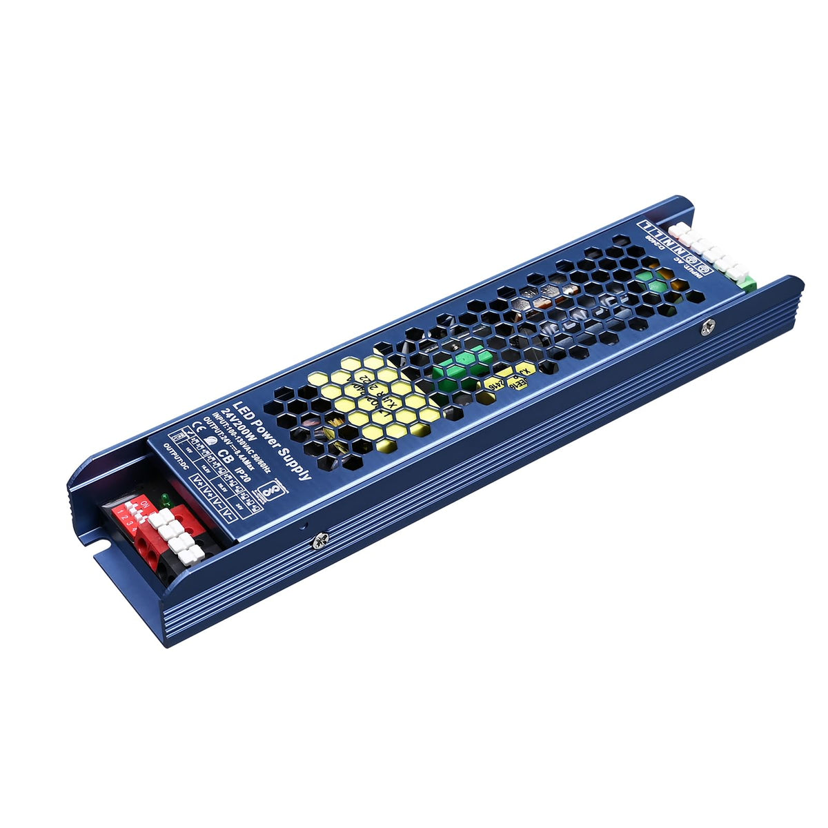 BENLUN constant voltage 24V driver front view shows compact indoor power solution