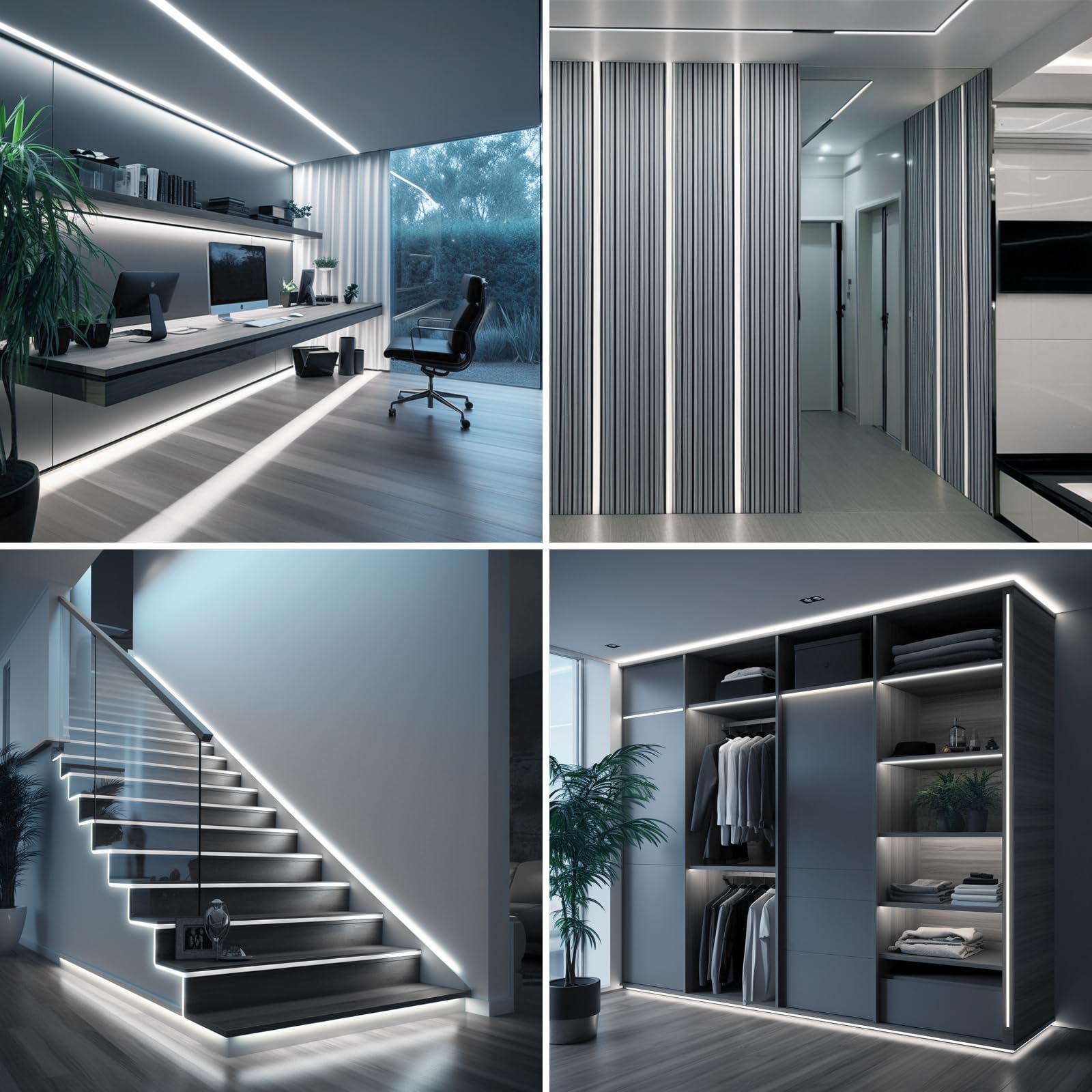 BENLUN kitchen cabinet lighting enhances countertop visibility and task accuracy