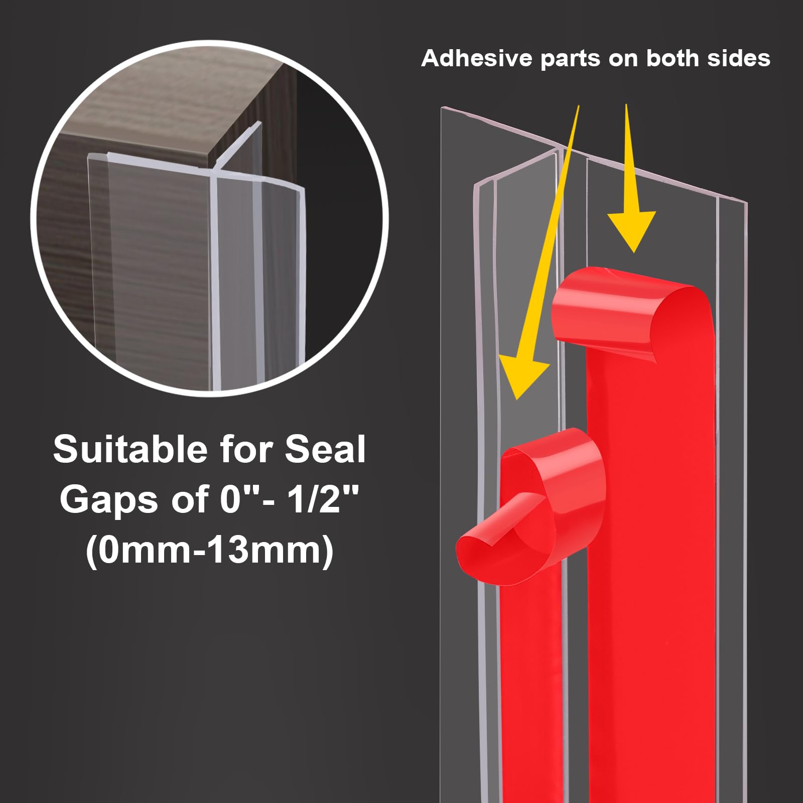 Benory silicone material detail highlights durable, temperature-ready construction for long-lasting sealing.