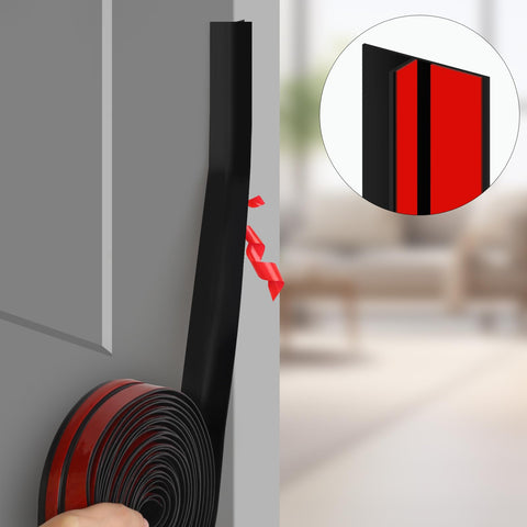 Benory T-shaped silicone seal strip for side-entry doors reduces drafts and enhances comfort.