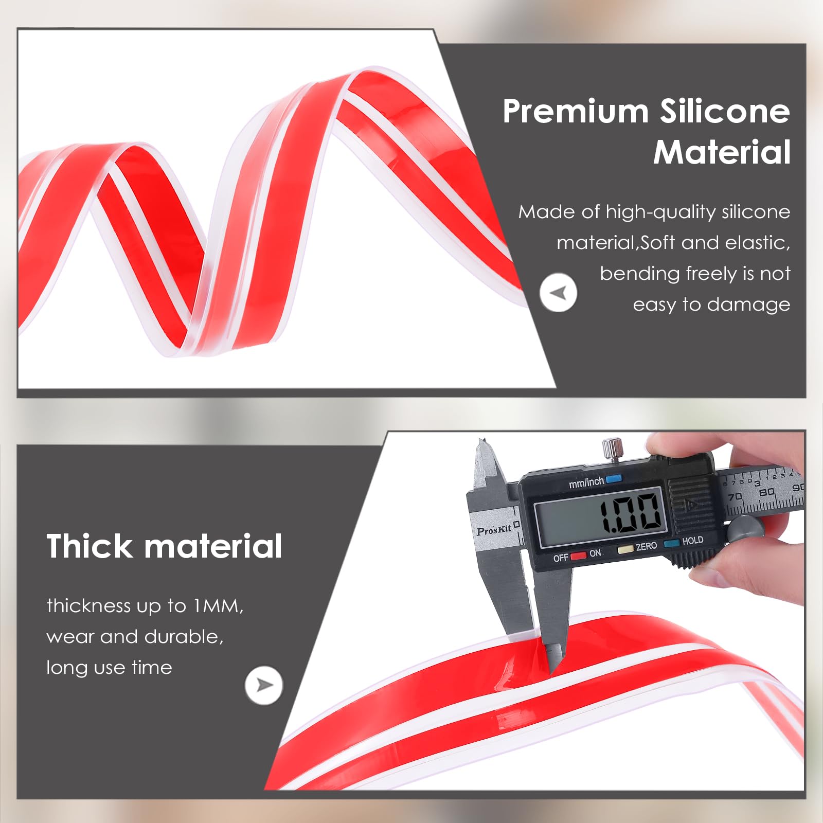Benory weather strip noise block demo shows reduced noise and improved room comfort.