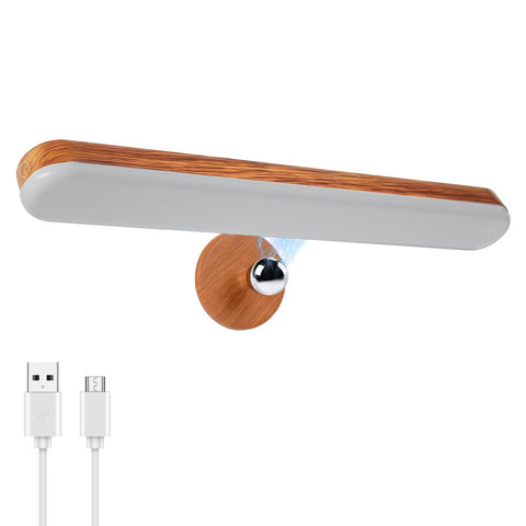 Benreom vanity light rechargeable battery enabling cordless makeup setup.