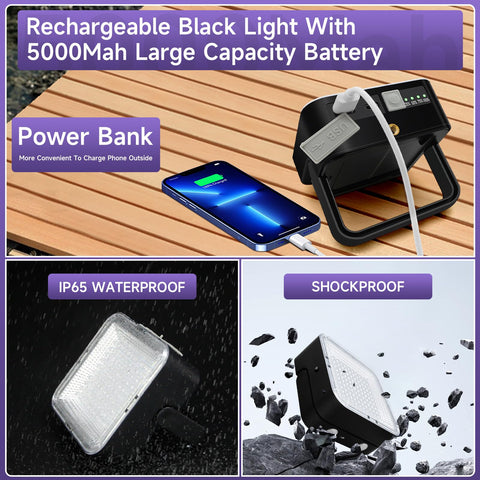 Benss UV light reveals fluorescent agents in fabrics and cosmetics