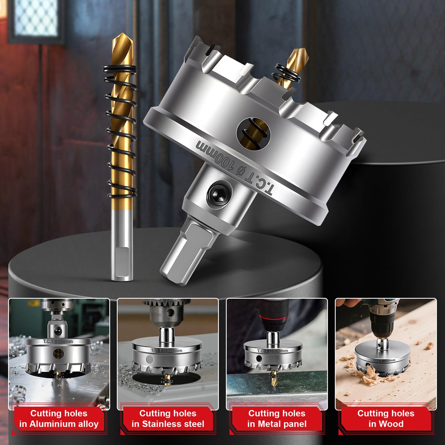BEoffer spring-loaded pilot bit system aids debris removal