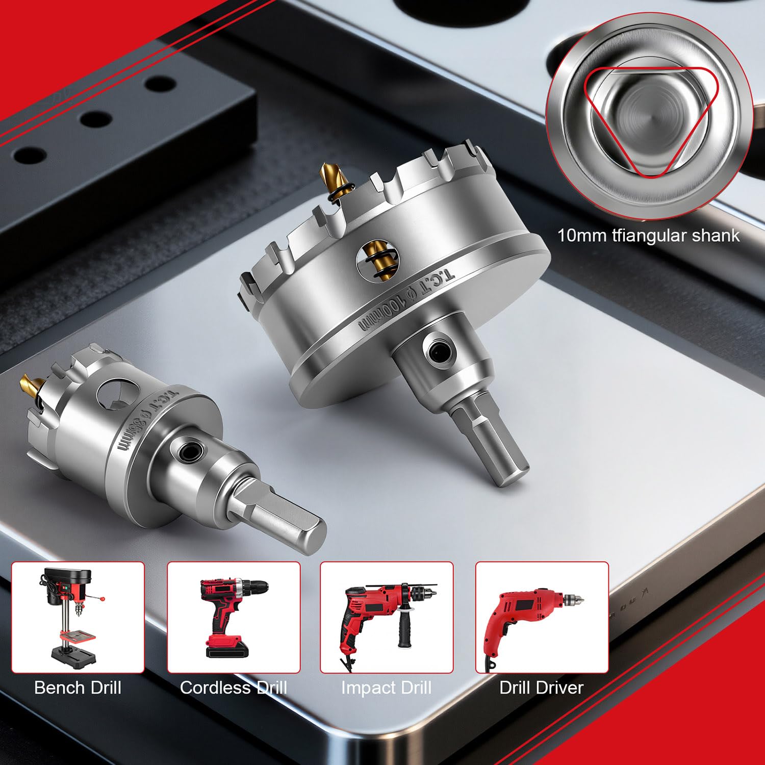 BEoffer three-blade design increases speed and blade life