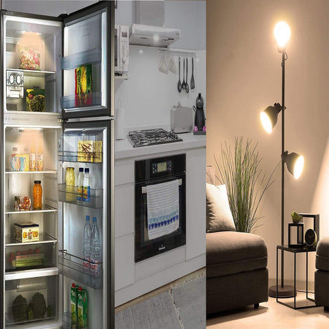 Beonllay 6-pack LED bulbs offer long life and savings.