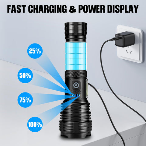BERCOL 5000mAh battery powering extended outdoor use
