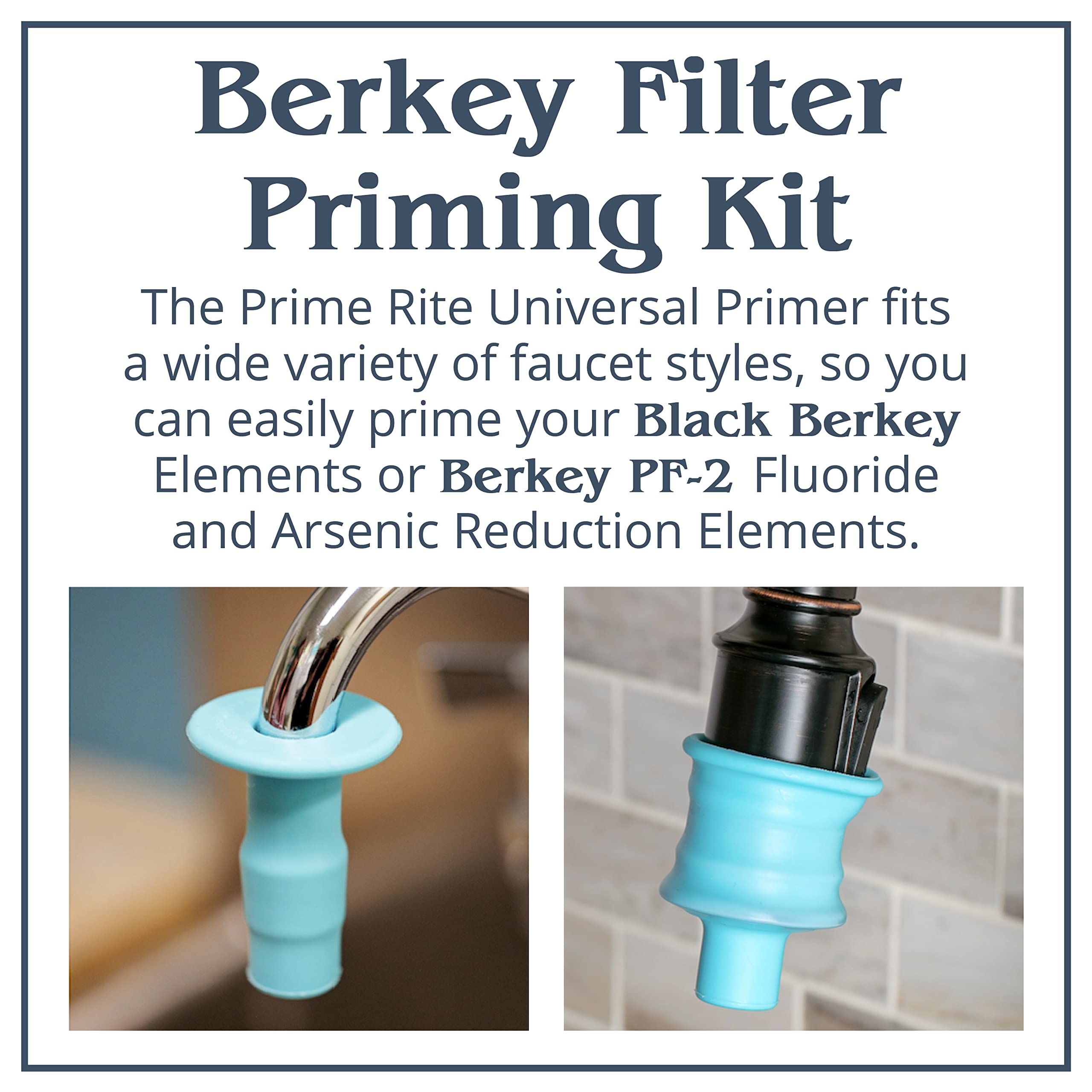 Berkey Anti-Airlock Clip maintains steady water flow across climates