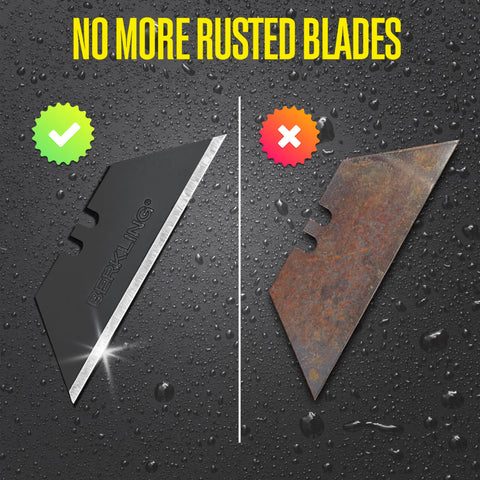 Berkling blade refills in use for efficient replacement during projects