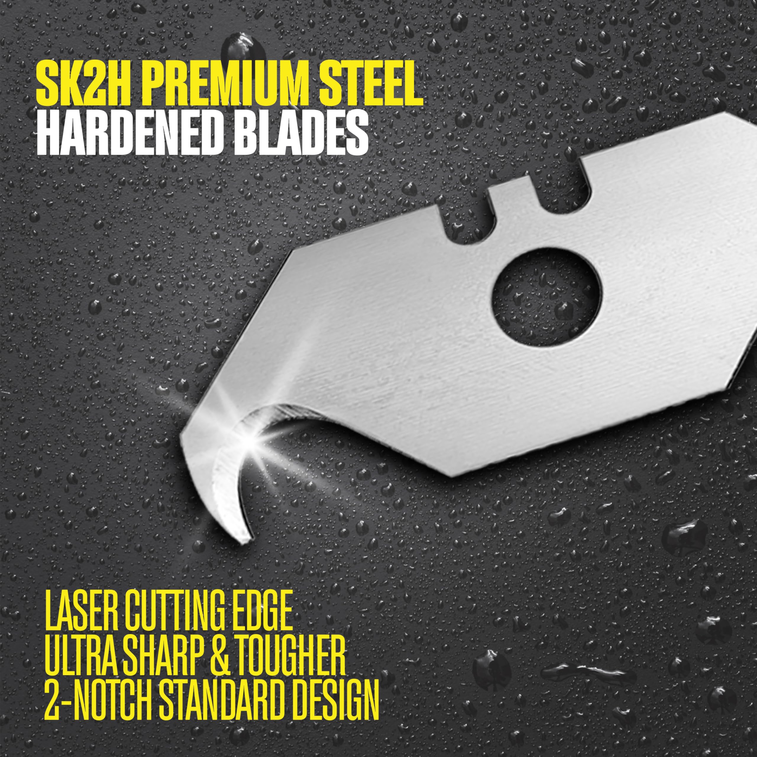 Berkling hook blade 0.6 mm thickness for precise cuts.