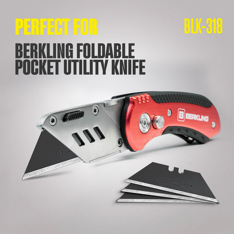 Berkling blades stored safely for responsible handling and storage