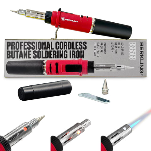 Berkling Tools BSG-568 cordless soldering iron ready for on-the-go repairs