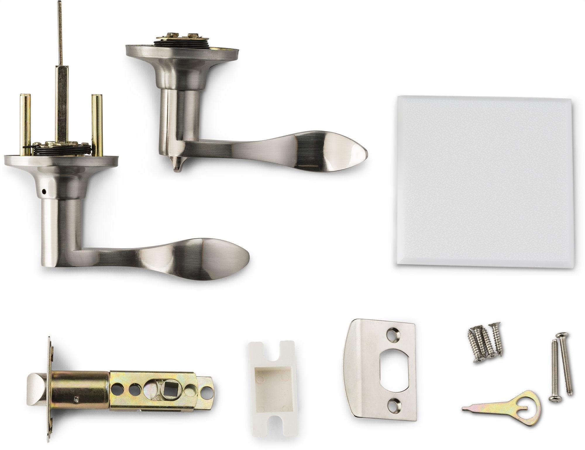 Berlin Modisch backset adjustable to fit common door sizes in homes.