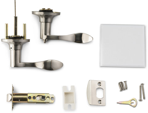 Berlin Modisch backset adjustable to fit common door sizes in homes.