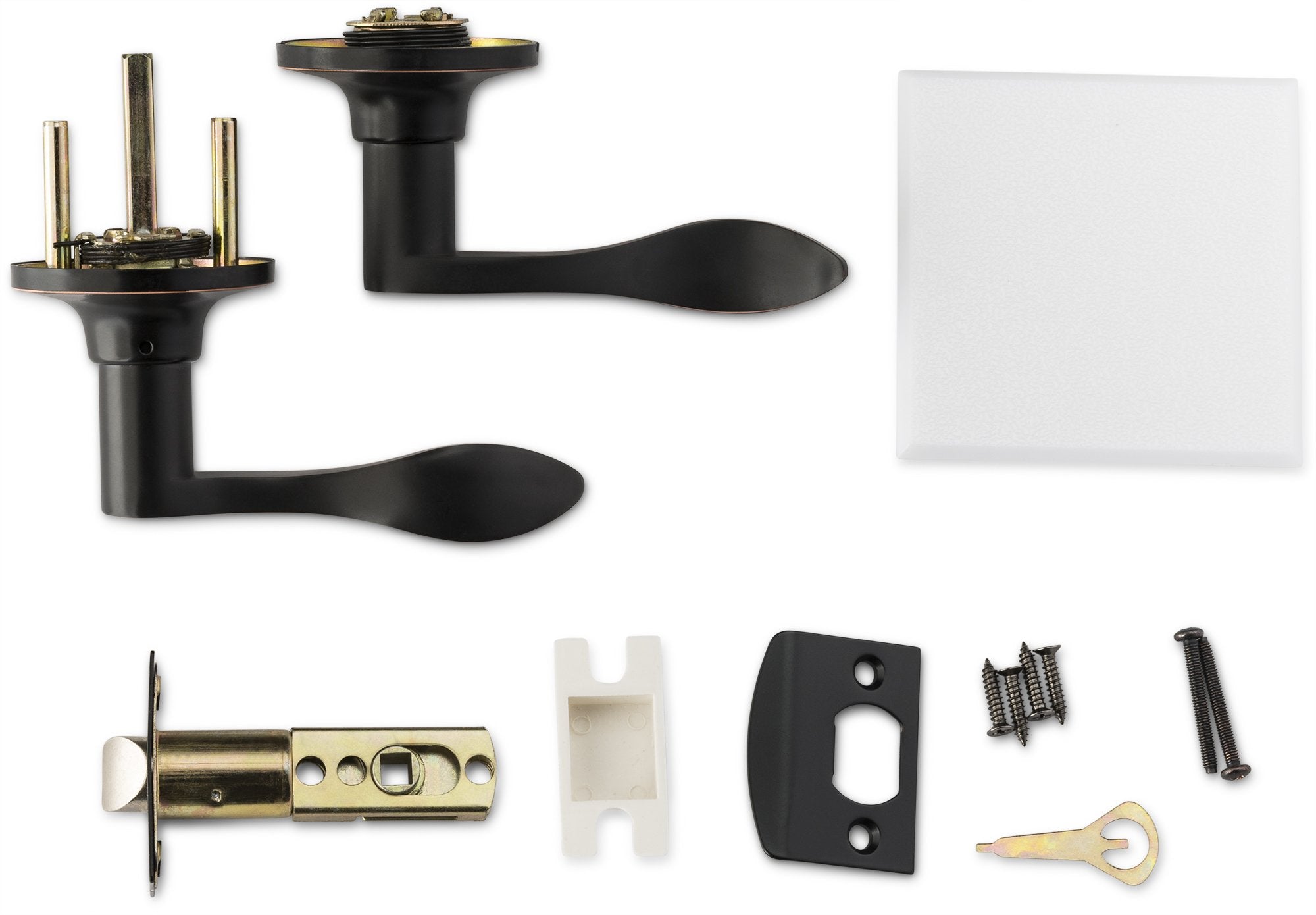 Berlin Modisch lever on a closet door, showcasing smooth operation for daily use.