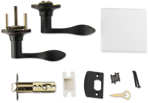 Berlin Modisch lever on a closet door, showcasing smooth operation for daily use.