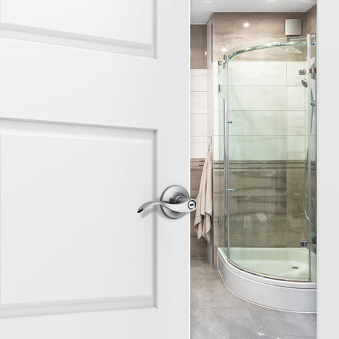 Berlin Modisch reversible design for right or left doors with flexible installation.
