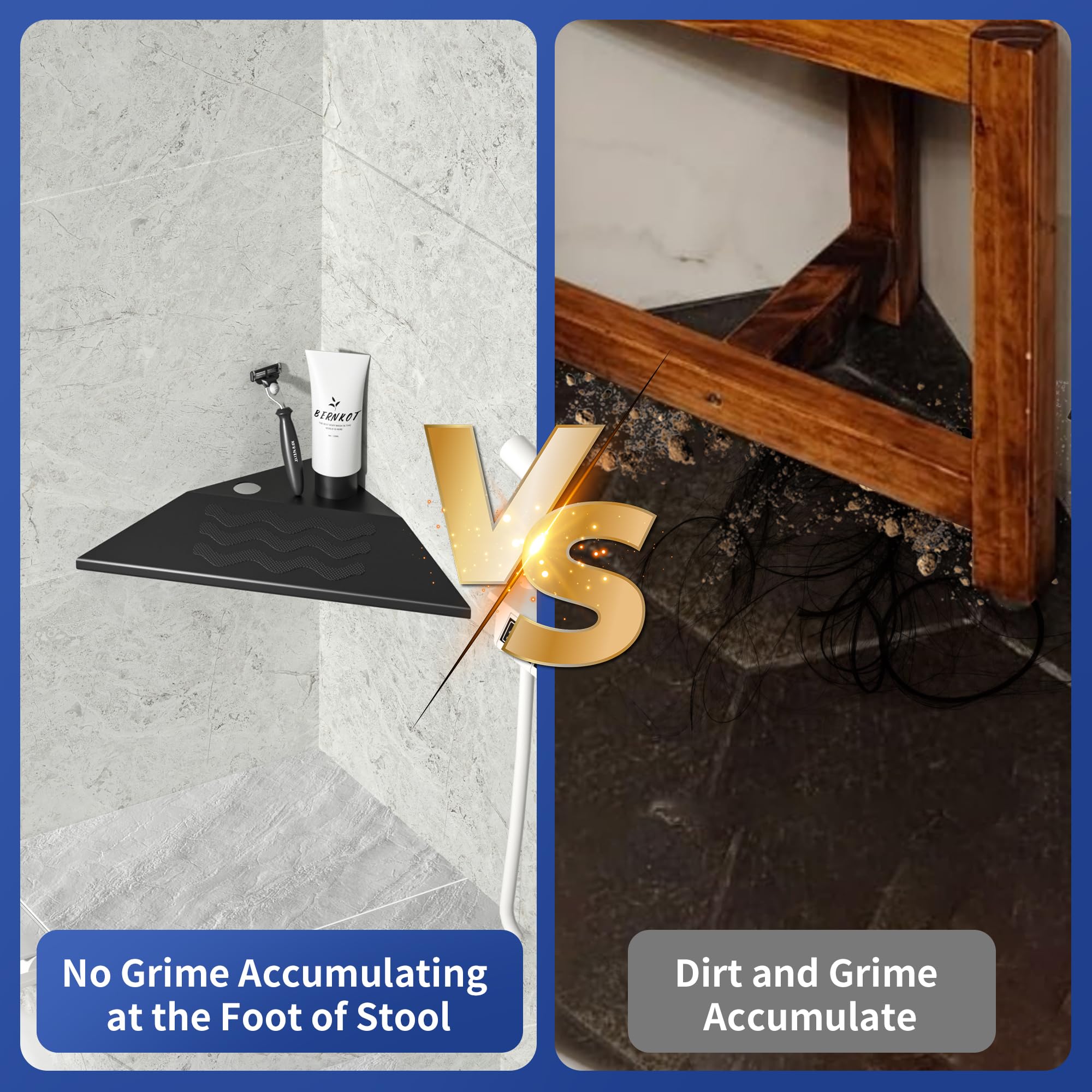 Bernkot foot rest maintenance-friendly cleaning with neutral solutions