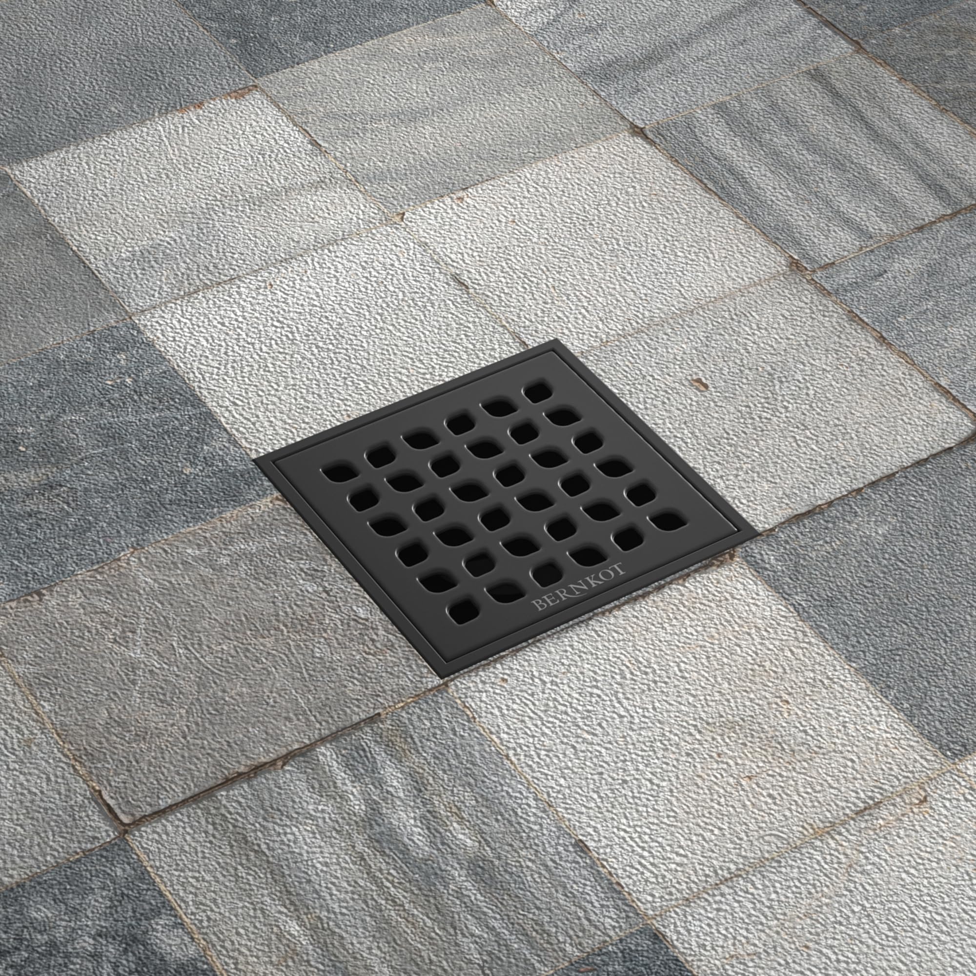 Bernkot low-profile design suits slim tile installations.