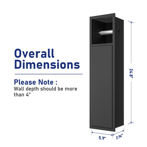 Bernkot over-mounted design saves space while keeping essentials accessible.
