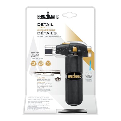 Bernz-O-Matic ST2200T hot blower attachment for shaping heat.