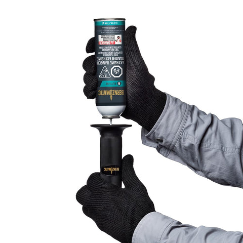 Bernz-O-Matic ST2200T refill valve for easy butane topping.