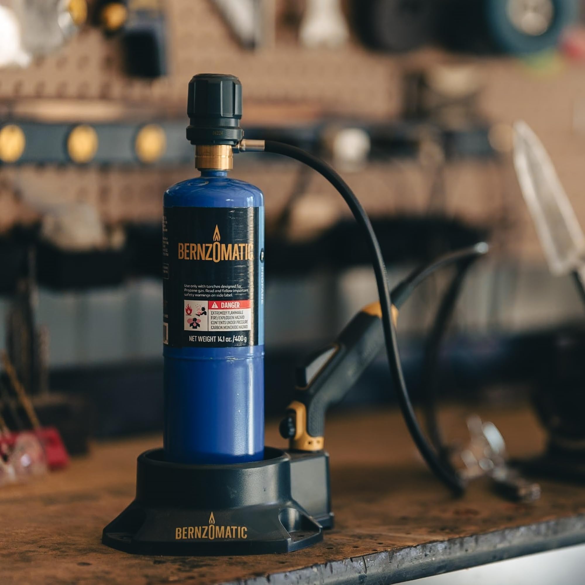 Bernzomatic FirePoint Creator Tool with 41-inch hose for extended reach