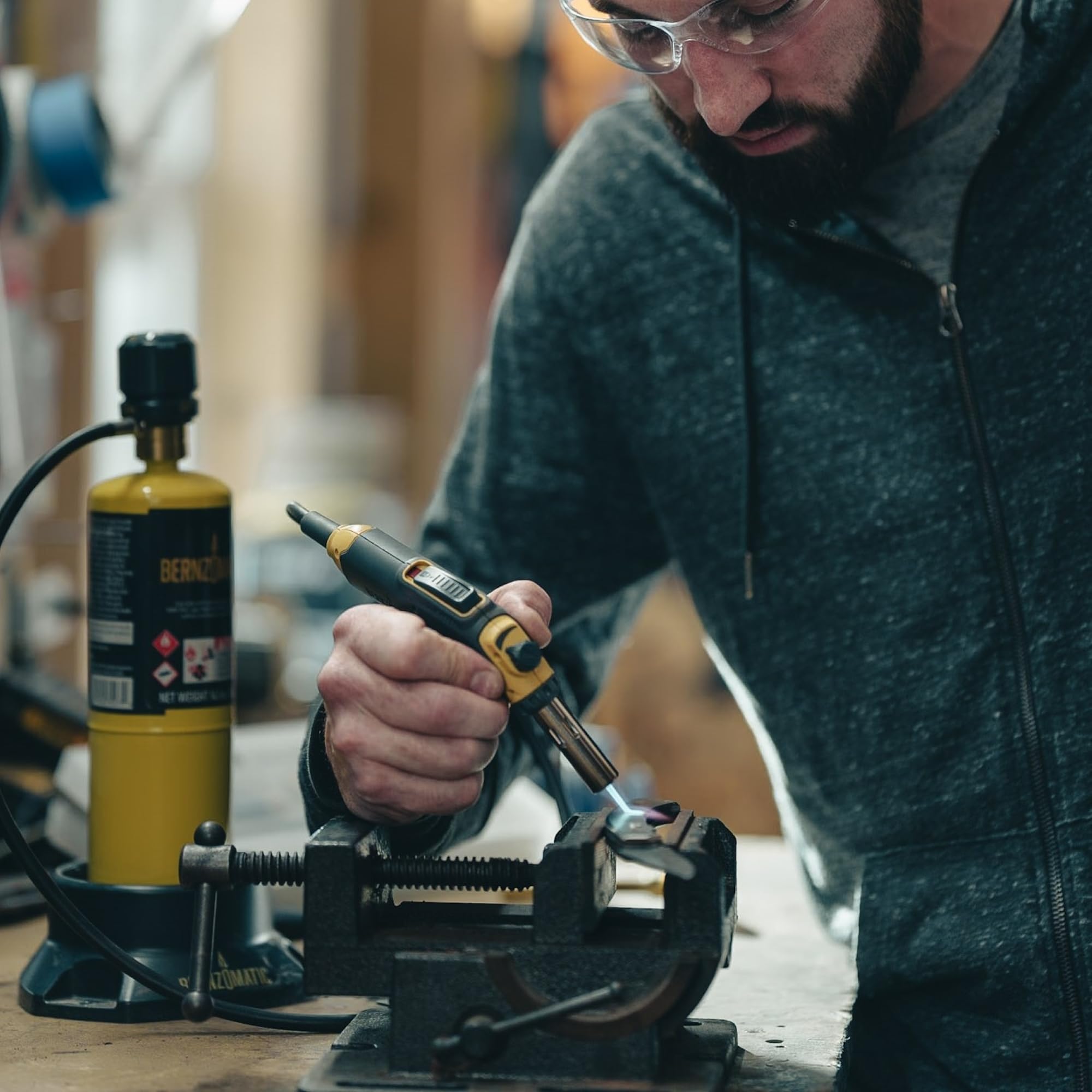 Bernzomatic FirePoint Creator Tool auto-ignition speeds setup and use