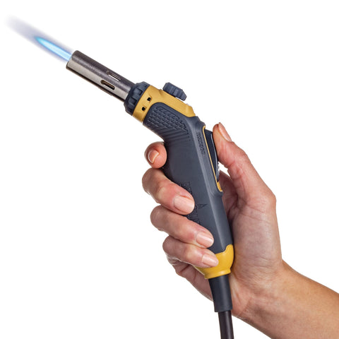 Bernzomatic FirePoint Creator Tool stored safely on the dock after use