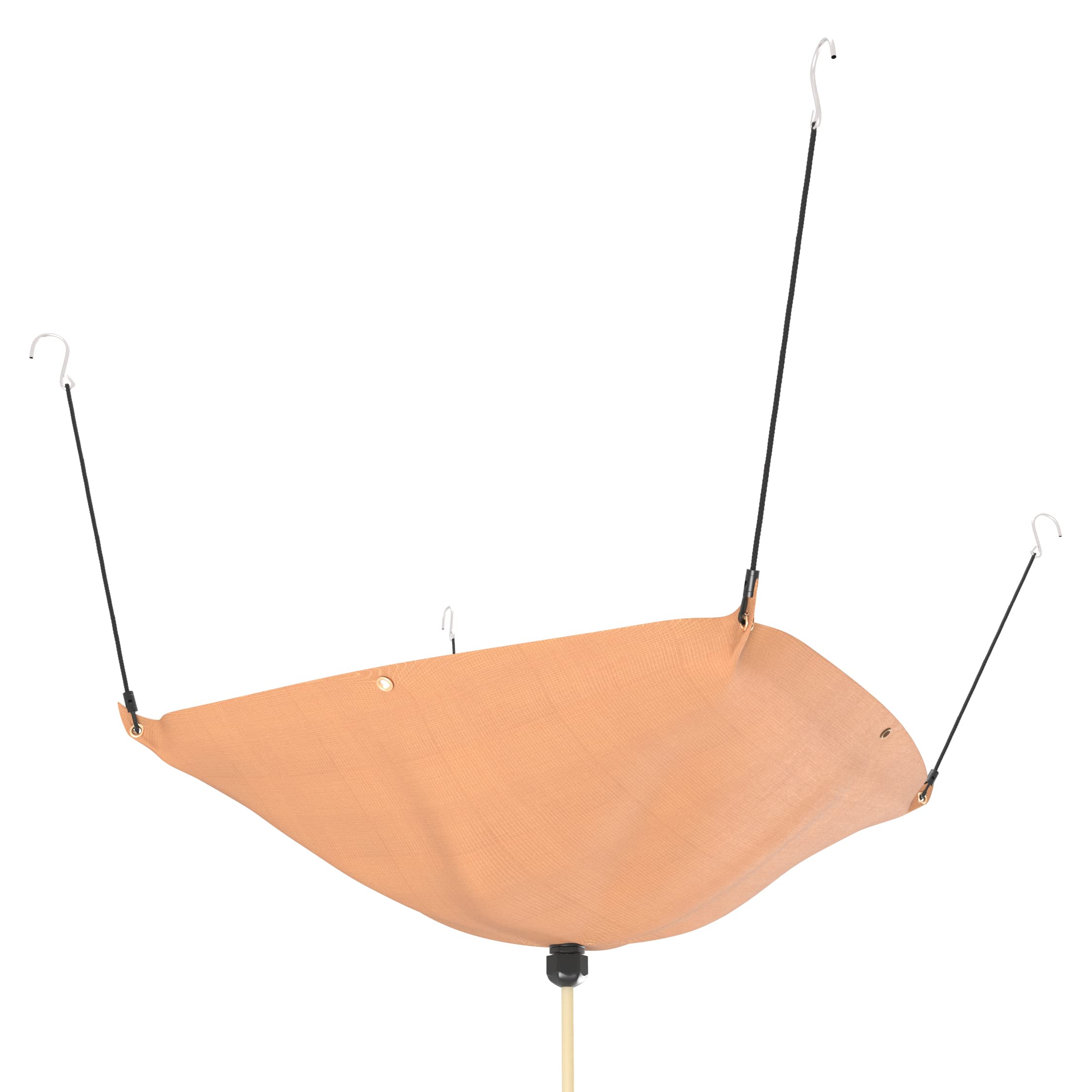 BERPET ceiling leak diverter 3x3 khaki closeup shows sturdy drip control